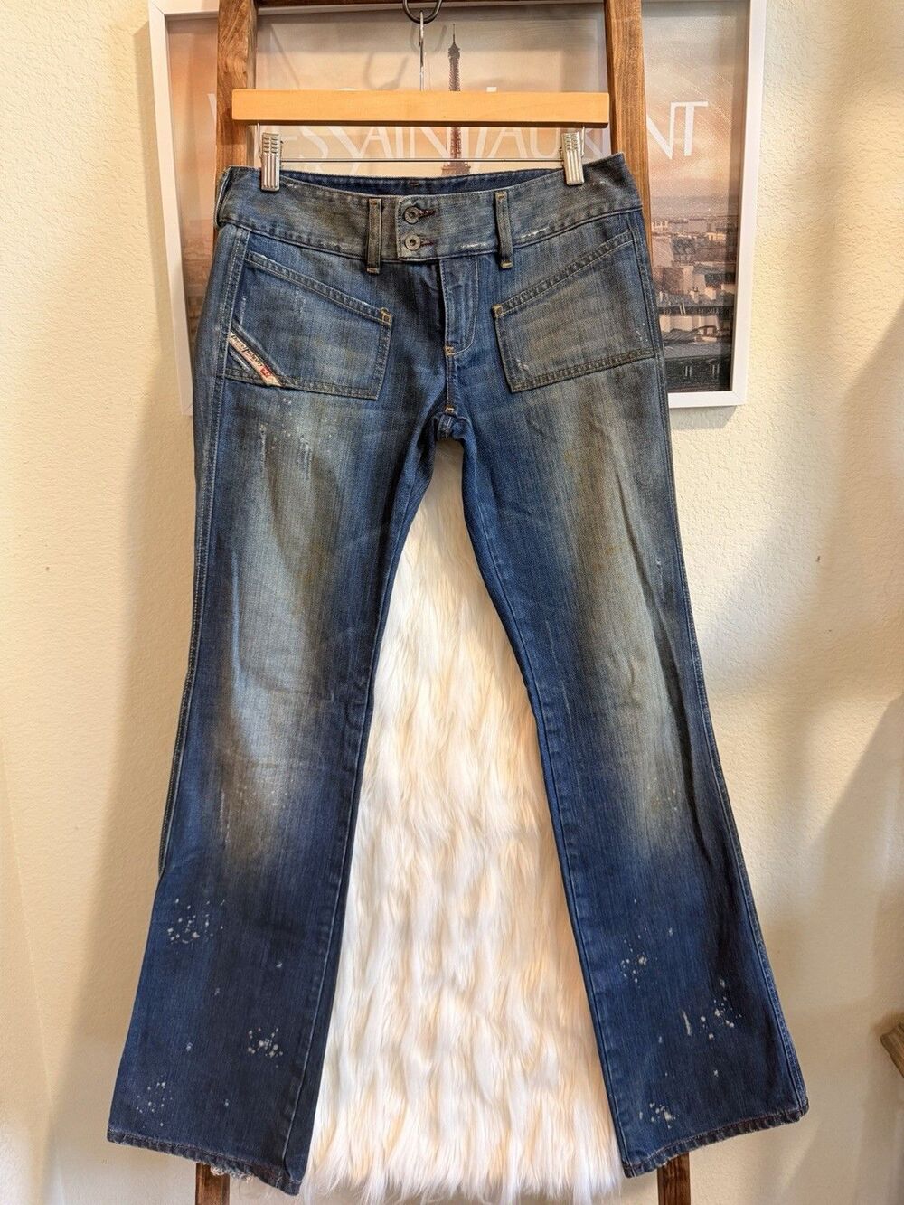 DIESEL Archival "Hush" Vintage Y2K Sought after Jeans - Made in Italy